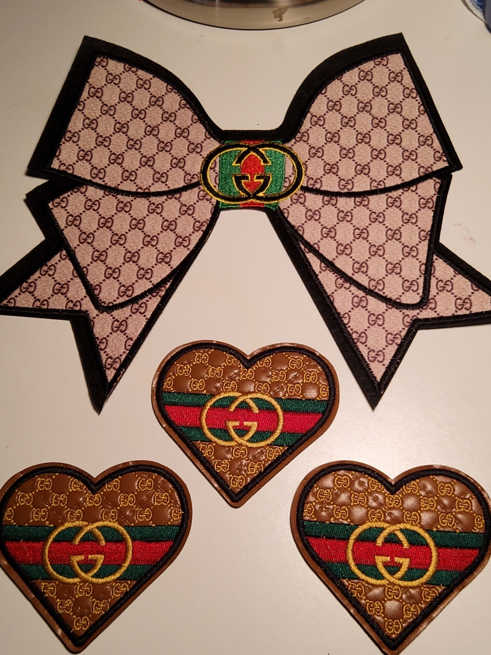 4pc Large Patch Set (Jacket Size ) Upcycle